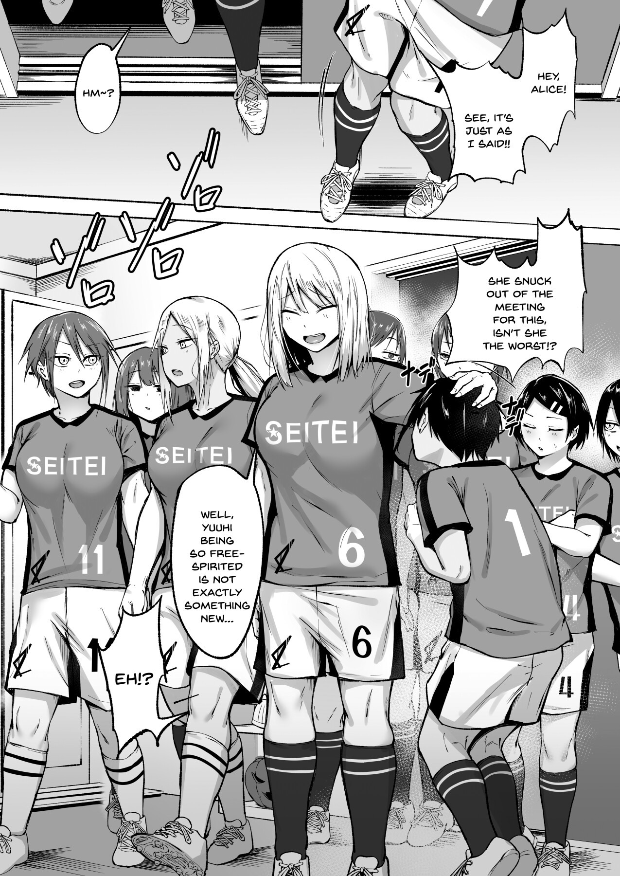 Hentai Manga Comic-The daily life of Seitei Academy soccer club, part 1♡-Read-21